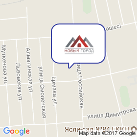 Новый Город на карте