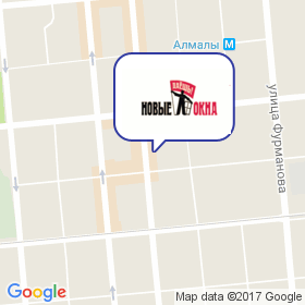 Новые Окна на карте