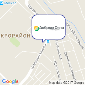 Добрые окна на карте