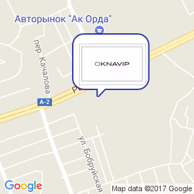 Okna VIP на карте