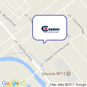 М-Сервис на карте М-Сервис на карте