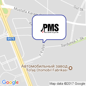 PMS METAL ALUMINIUM   на карте