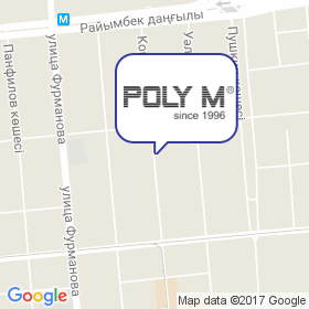 Поли М на карте Поли М на карте