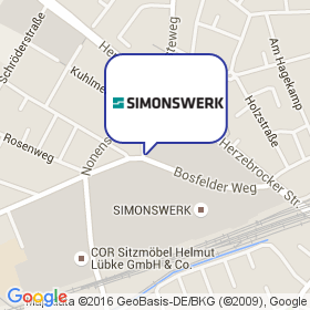 Simonswerk на карте