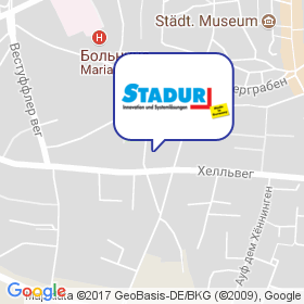 STADUR на карте STADUR на карте