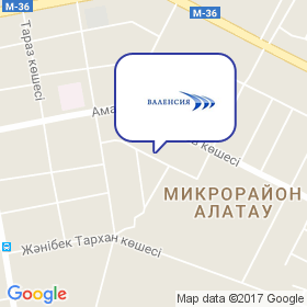 Компания Валенсия на карте Компания Валенсия на карте