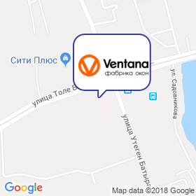 Ventana на карте
