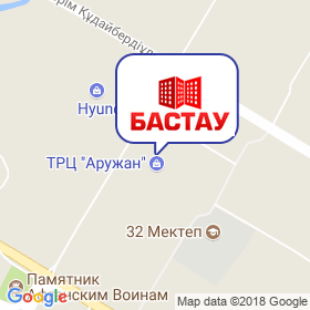 Бастау на карте Бастау на карте