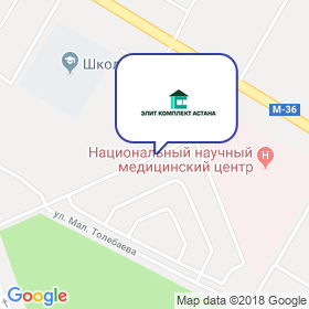 Элит Комплект Астана на карте
