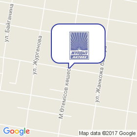 Жулдыз-Актобе на карте