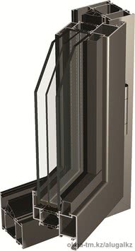Алюминиевый профиль — оконно-дверная система теплая серия