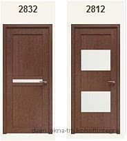 Двери межкомнатные «2832» и «2812», коллекция Quadro