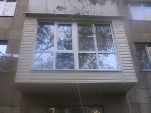 Остекление балконов и лоджий &mdash; Акжайык-77