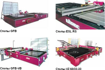 Столы резки &mdash; Lisec