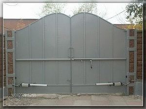 Распашные ворота &mdash; Группа компаний Окно в Европу