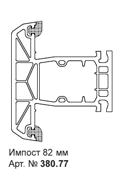 KBE Импост 380