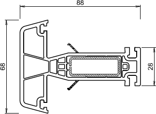 Koemmerling Импост 68
