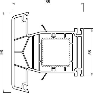 Koemmerling Импост 98