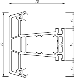 Koemmerling Импост 80