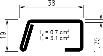 Koemmerling Армирование 38x19 1.75