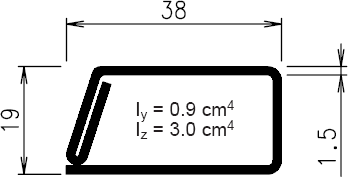 Koemmerling Армирование 38x19 1.5