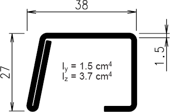 Koemmerling Армирование 38x27 1.5