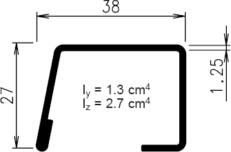 Koemmerling Армирование 38x27 1.25