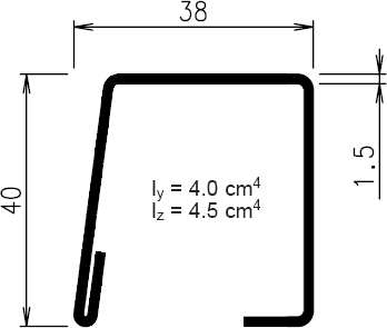 Koemmerling Армирование 38x40 1.5