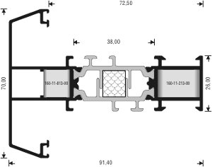 Alumil Импост 70 