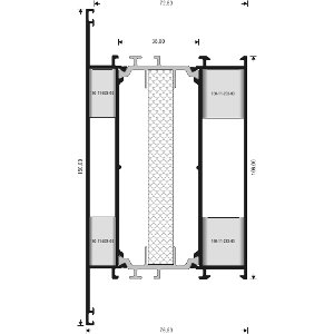 Alumil Импост 150