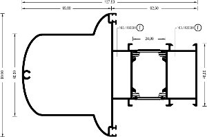 Alumil Импост 90
