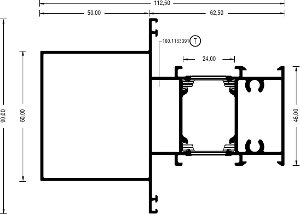 Alumil Импост 90