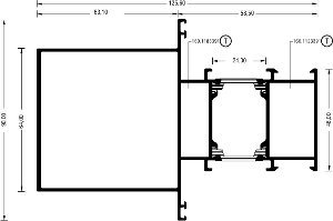 Alumil Импост 90