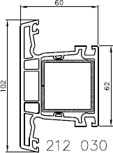 Salamander Импост 102